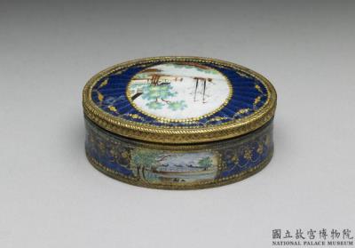 图片[2]-Copper-body painted enamel box, 18th century, Qing dynasty-China Archive